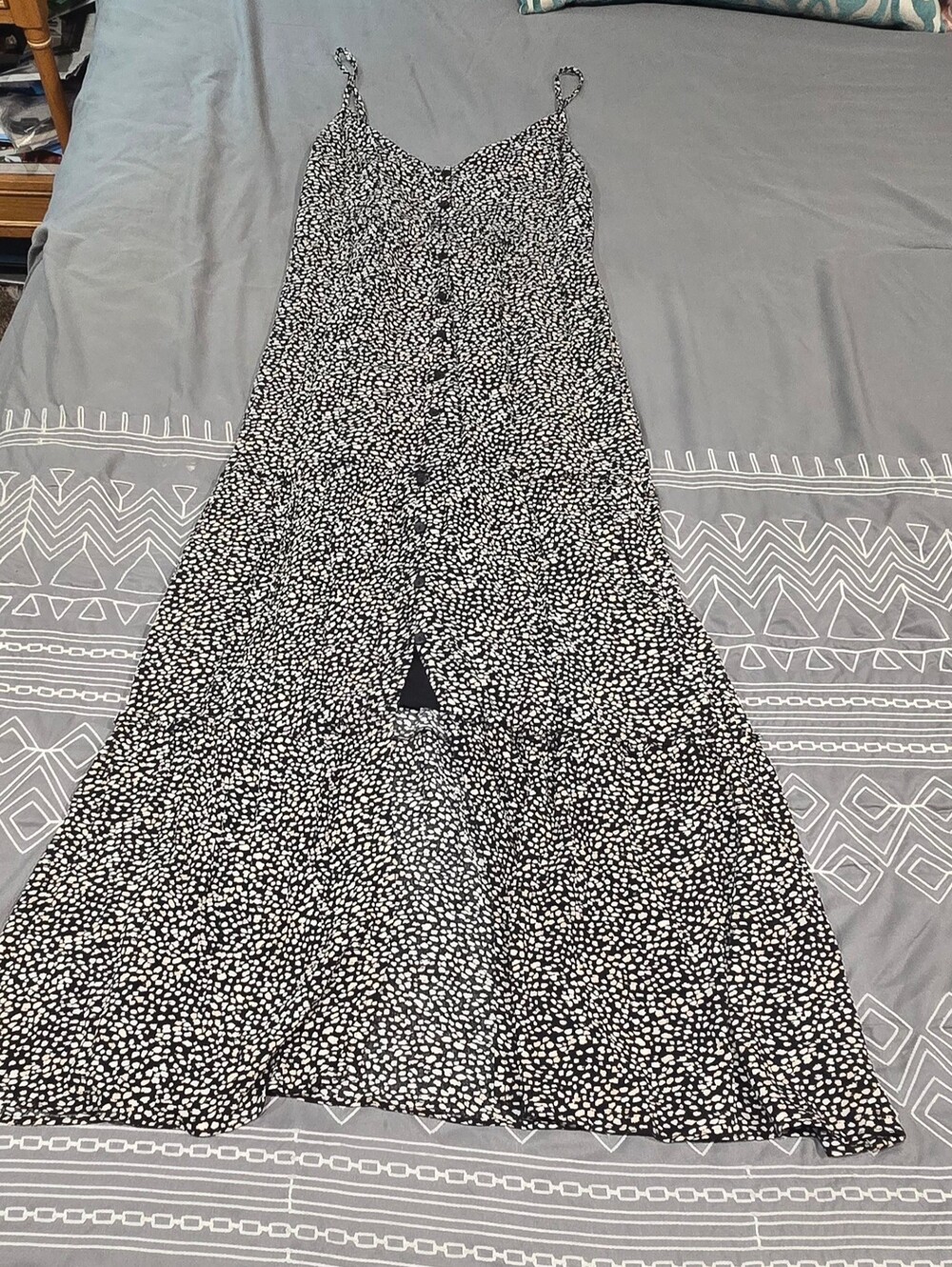 Abercrombie Button Down Maxi Dress Size Medium